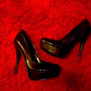Black heels